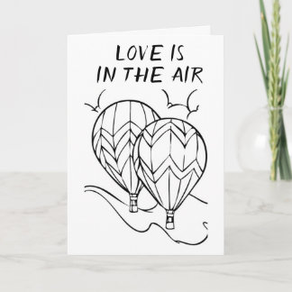 **O AMOR** ESTÁ NO AR **NO NOSSO CARTÃO ANIVERSÁRI