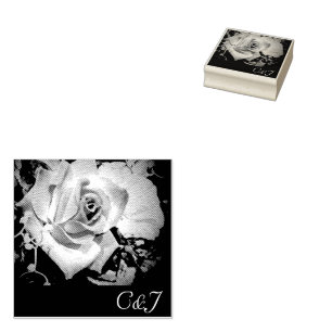 O amor está no Carimbo de Arte da Madeira Bloquead