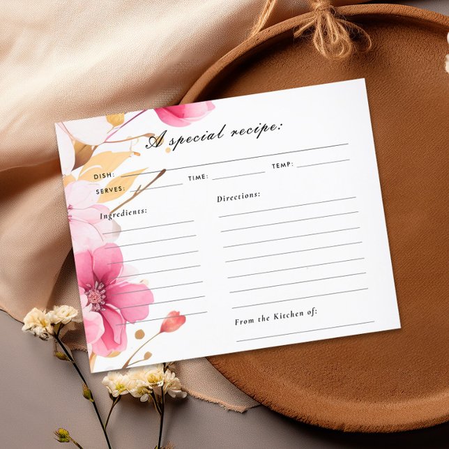 O amor está no Cartão de Receita de Chá de panela  (Criador carregado)