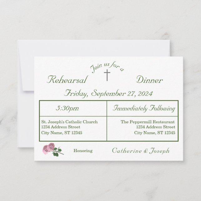 O amor está no convite para Janto de ensaio de Blo (Frente)