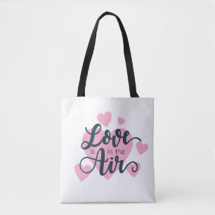 O amor está no Dia de os namorados do Ar   Tote Ba