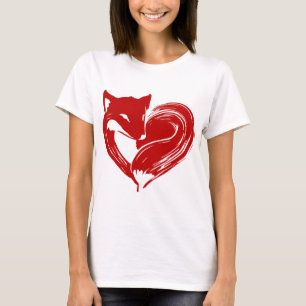 O amor Foxes a camisa