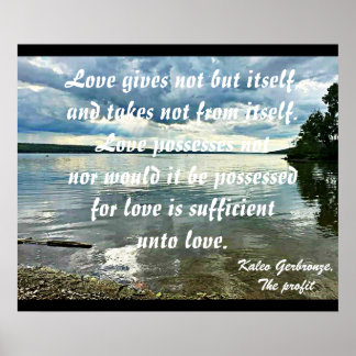 O AMOR NÃO DÁ, MAS ELE PRÓPRIO poster