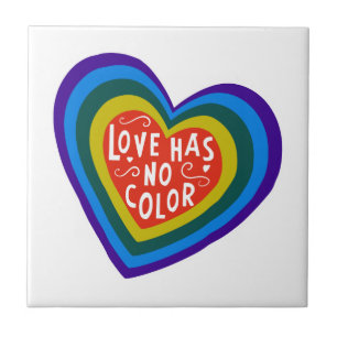 O amor não tem nenhuns anti-racismo/discriminaç