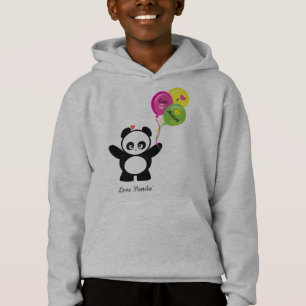 O amor Panda® caçoa Hoody