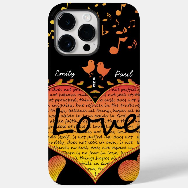 O Amor Suporta Todas as Coisas 1 Coríntio  (Verso)