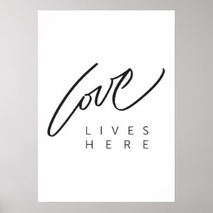 O AMOR VIVE AQUI poster
