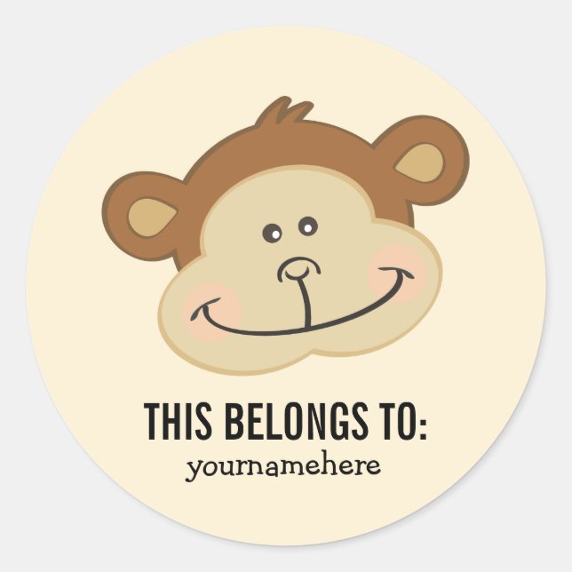 O animal bonito enfrenta ESTE PERTENCE à etiqueta (Frente)