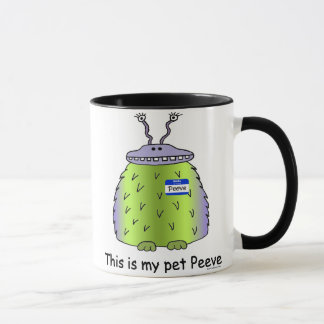 O animal de estimação Peeve a caneca