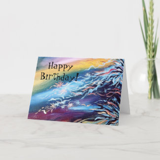 O aniversário Candles o cartão