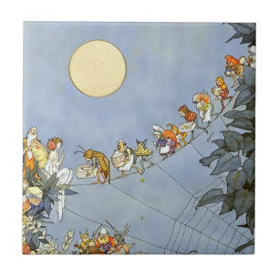 “ O Aniversário das Fadas” por Heath Robinson