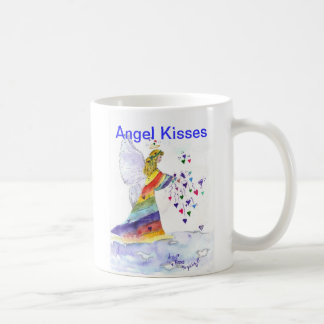 O anjo beija a caneca