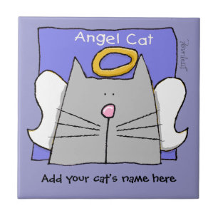 O anjo cinzento do gato personaliza