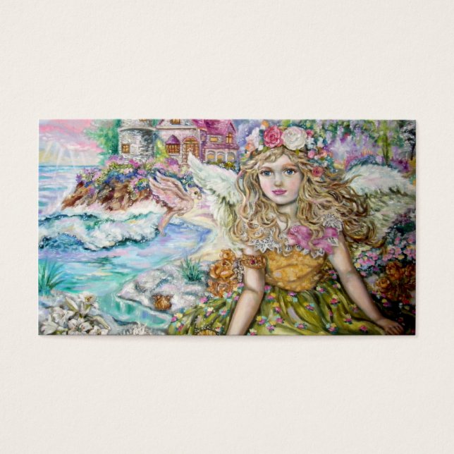 O anjo do marisco de pérolas. (Frente)