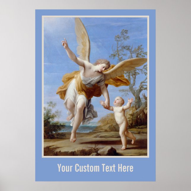 "O Anjo Guardião" poster personalizado (Frente)