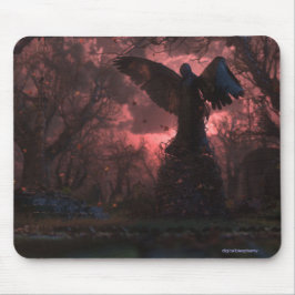 O anjo preto Mousepad