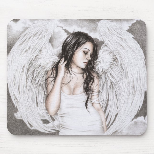 O anjo triste Mousepad (Frente)