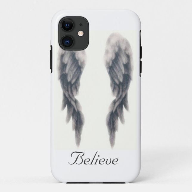 O anjo voa capas de iphone (Verso)