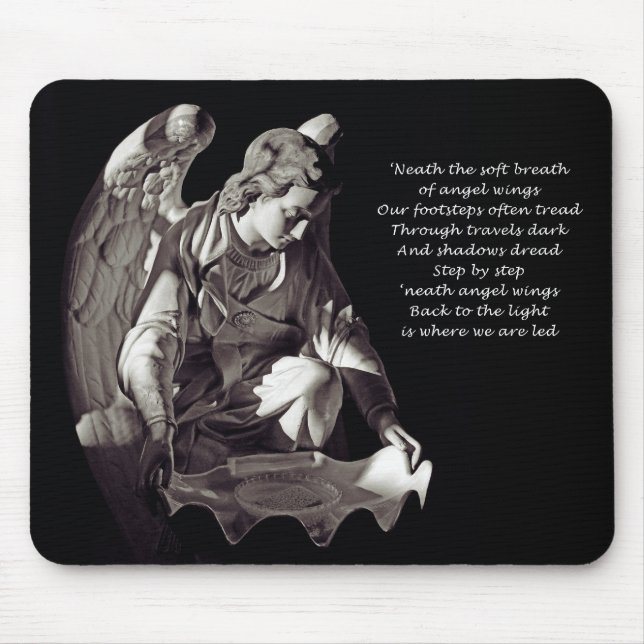 O anjo voa Mousepad (Frente)