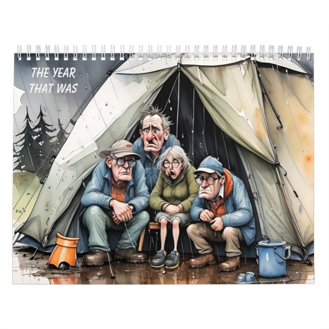 O Ano Que Foi - Calendário De Cartoons Da Nova Zel (Capa)