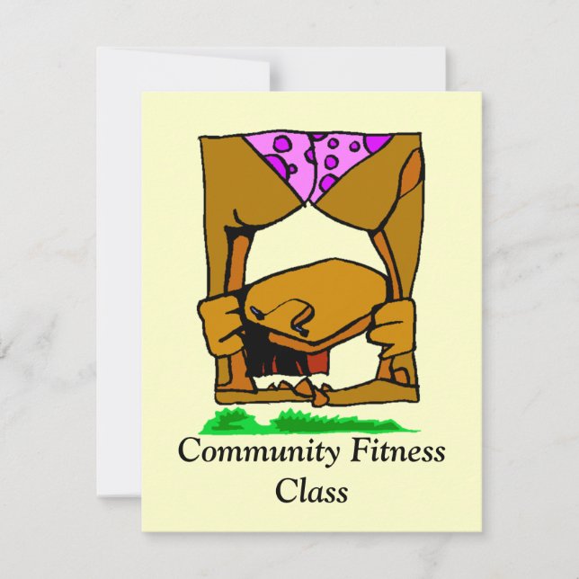 O ANÚNCIO ANUNCIA CLASSES AERÓBIAS DA MALHAÇÃO (Frente)