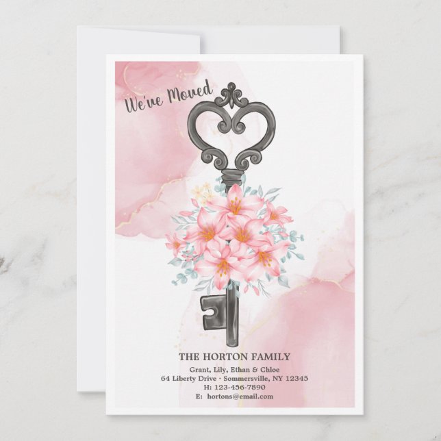 O Anúncio de Movimentação da Chave (Frente)