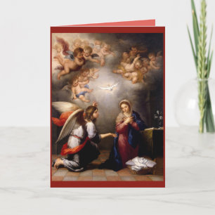 O anúncio de Murillo (detalhe) Cartão de Férias