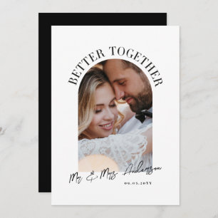 O anúncio do casamento de fotos de arco melhor