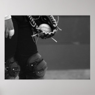 O apanhador - Poster preto e branco