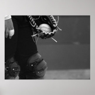 O apanhador - Poster preto e branco