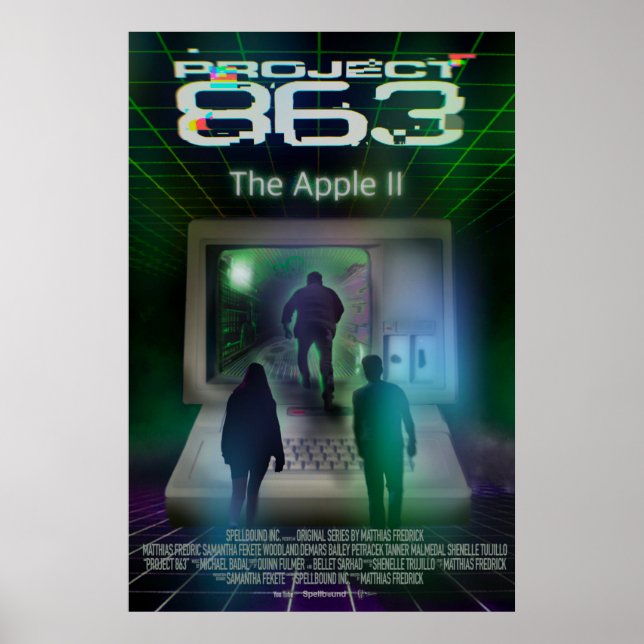 O Apple II // Project 863 Original Poster (Frente)
