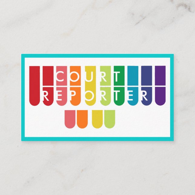 O arco-íris fecha cartões de visitas do costume do (Verso)