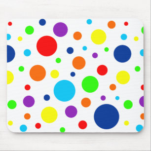 O arco-íris mancha Mousepad