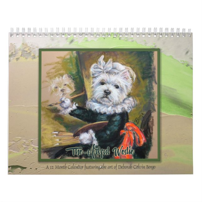 O Artigo do Calendário Westie de Borgo (Capa)