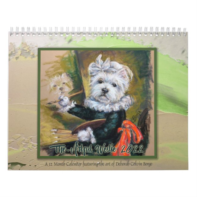 O Artigo do Calendário Westie de Borgo (Capa)