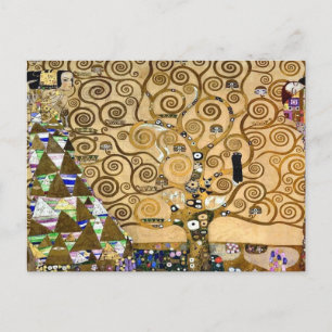 O Árvore da Vida de Gustav Klimt Cartão Postal