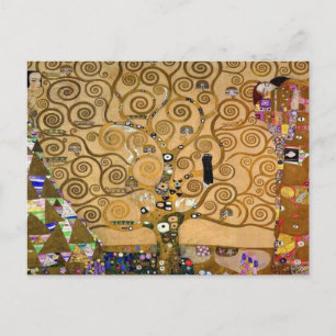 O Árvore da Vida por Gustav Klimt Cartão Postal