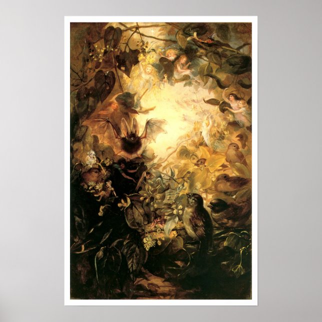 O assalto à fada por Florence Vernon Poster (Frente)