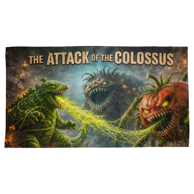 O ataque do cobertor de vegetal mutante Colossus c (Frente-Direita)