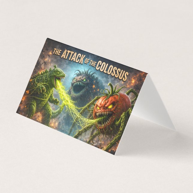 O ataque do mutante Colossus legume horizonta (Frente)