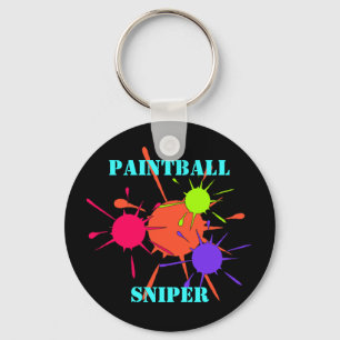 O ATIRADOR FURTIVO TODO DO PAINTBALL DO CHAVEIRO