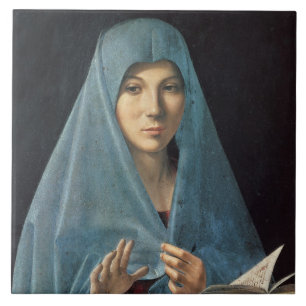 O aviso, 1474-75 (óleo no painel)