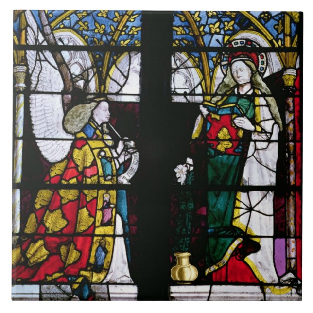 O aviso, da capela de Jacques Coeur (Frente)