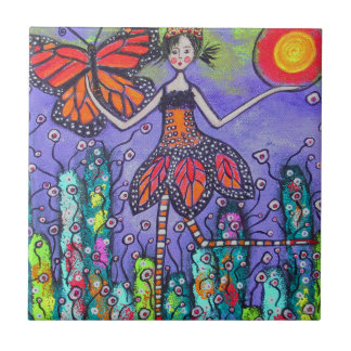 O Azulejo da Garota Mágica e da Borboleta