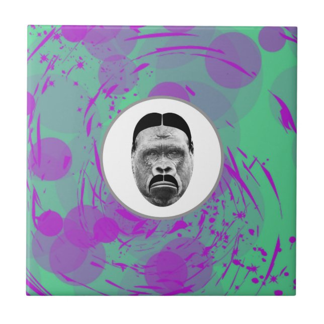 O Azulejo de Gorila Cerâmica (Frente)