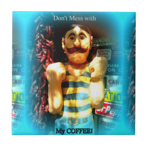 o azulejo do amante do café