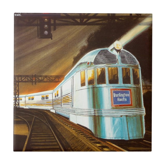 O azulejo pioneiro do Zephyr 1934 (Frente)