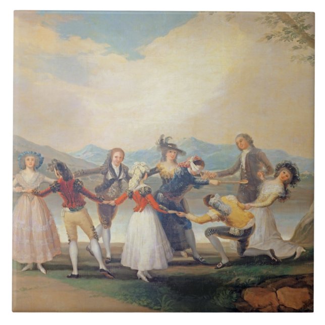 O B de homem cego de Francisco Jose de Goya y (Frente)