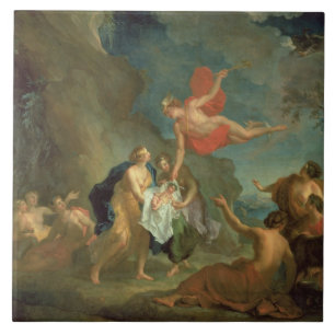 O Baco infantil entregado por Mercury ao Nym