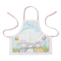 O Balão da Criança Bunny Apron